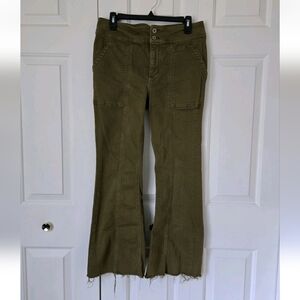 Anthropologie Pilcro And The Letterpress High Rise Utility Bootcut Jeans Size 30